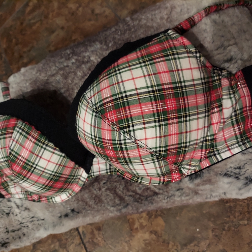 Victoria's Secret Plaid Push Up Bra SOLD!!!DO NOT PURCHASE!!!! - Picture 4 of 13